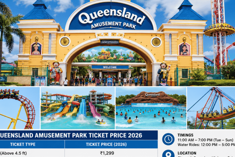 Queensland Amusement Park Ticket Price 2026: Timings, How to Book, Rides and Location 