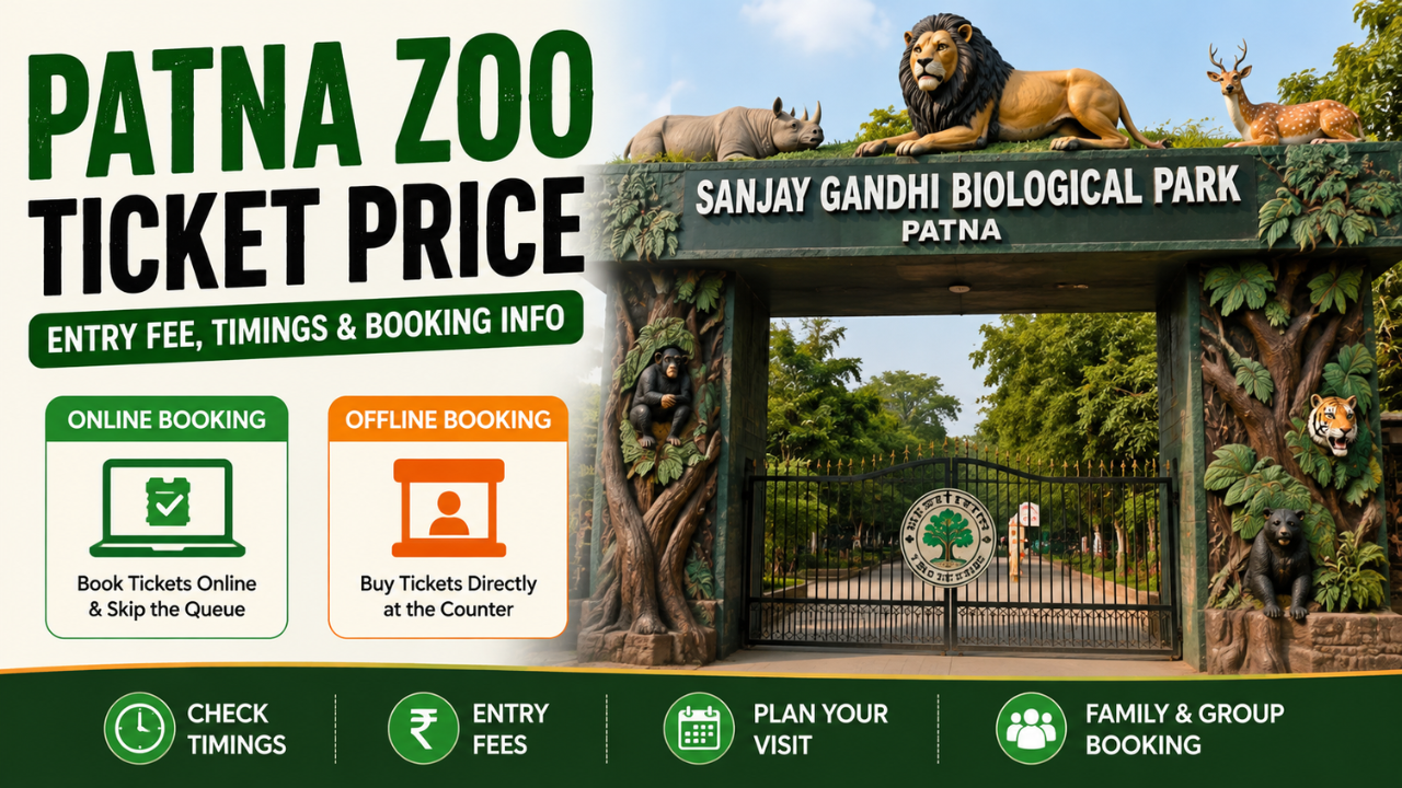 Patna Zoo Ticket Price 2026: Tickets, Timings, Attractions, Location & Complete Visitor Guide