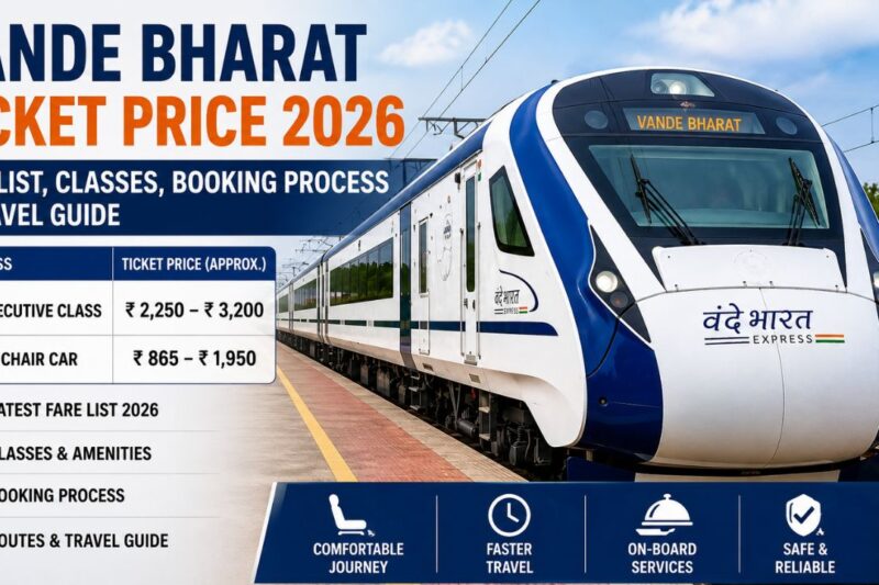 Vande Bharat Ticket Price