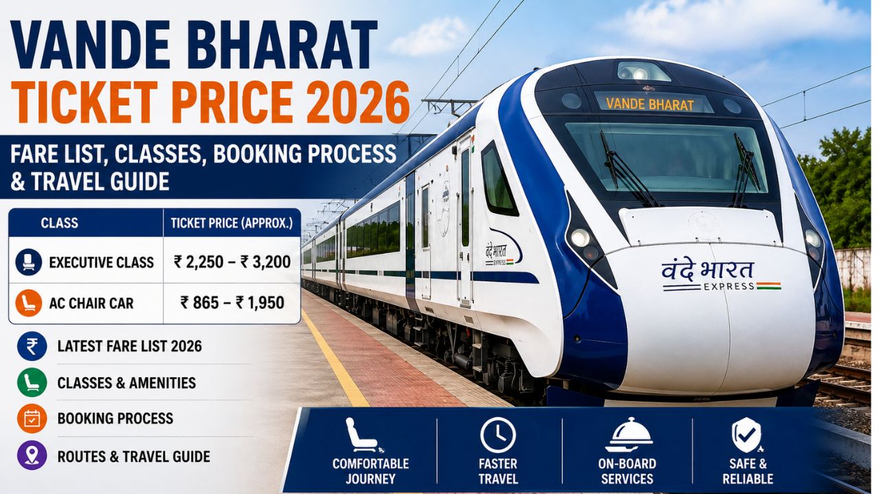Vande Bharat Ticket Price