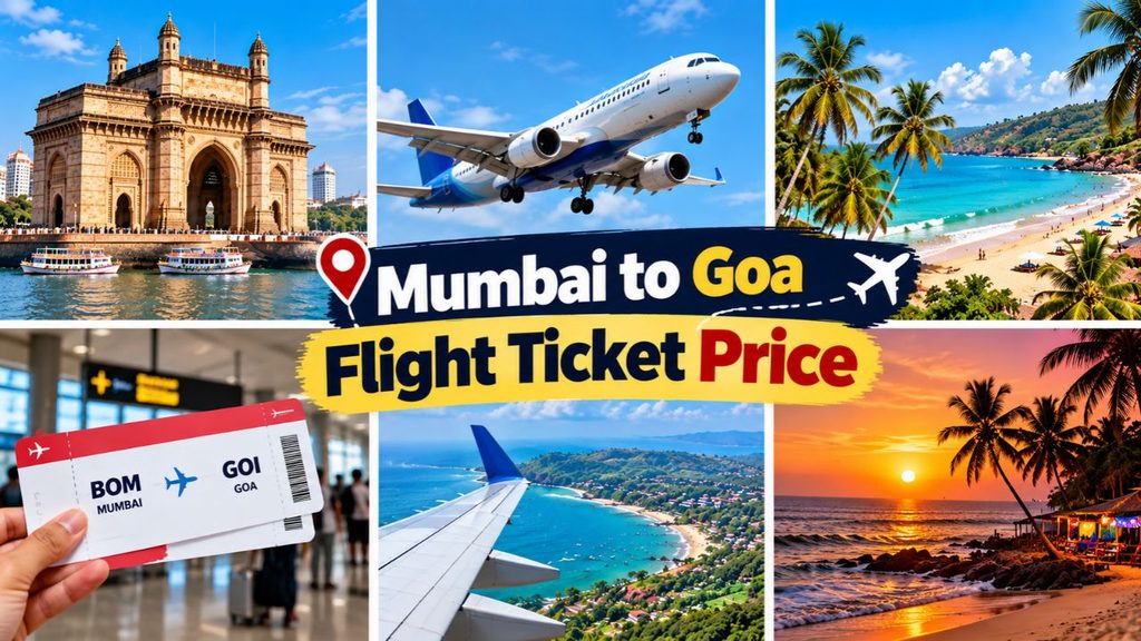 Mumbai to Goa Flight Ticket Price