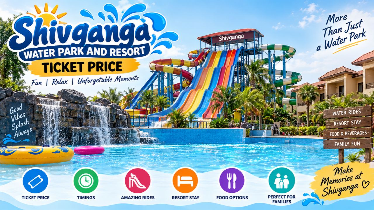 Shivganga Water Park and Resort Ticket Price 2026: Timings, Booking, Rides, Location & Complete Guide