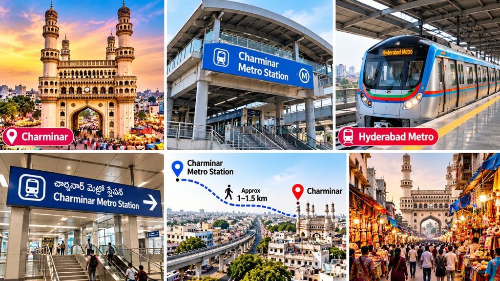 Charminar Nearest Metro Station